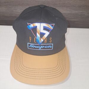 Snap-On Tools 75th Anniversary Trucker Hat Cap Embroidered Snapback K-Products